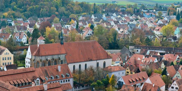 Nördlingen aus der Vogelperspektive